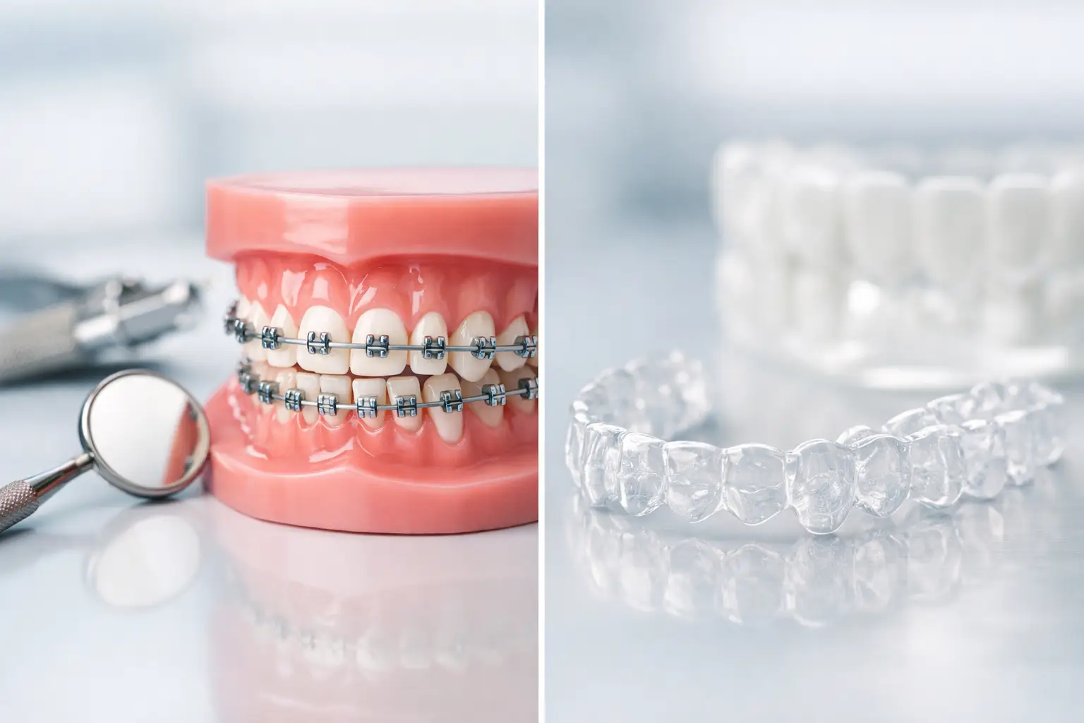 Brackets o Invisalign: qué te conviene más