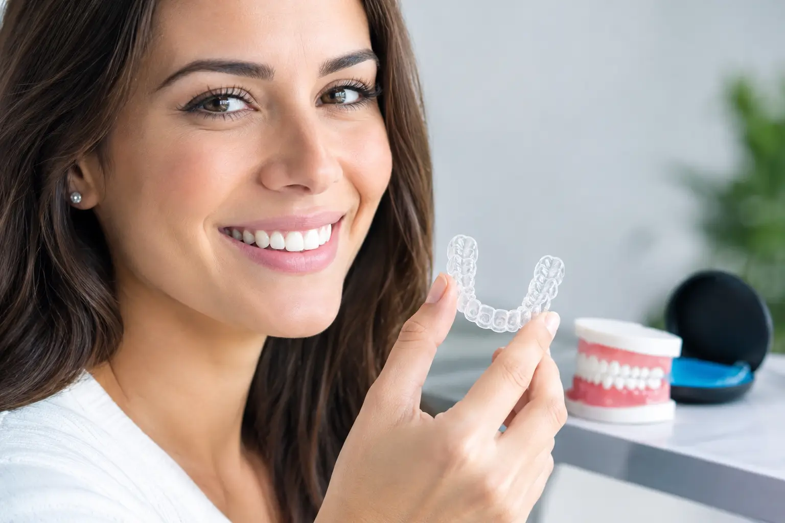 Caso Invisalign para mordida profunda y resultados