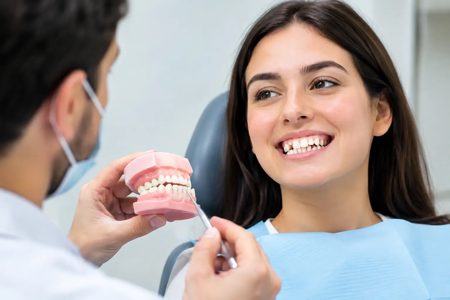 Cómo corregir el apiñamiento dental severo