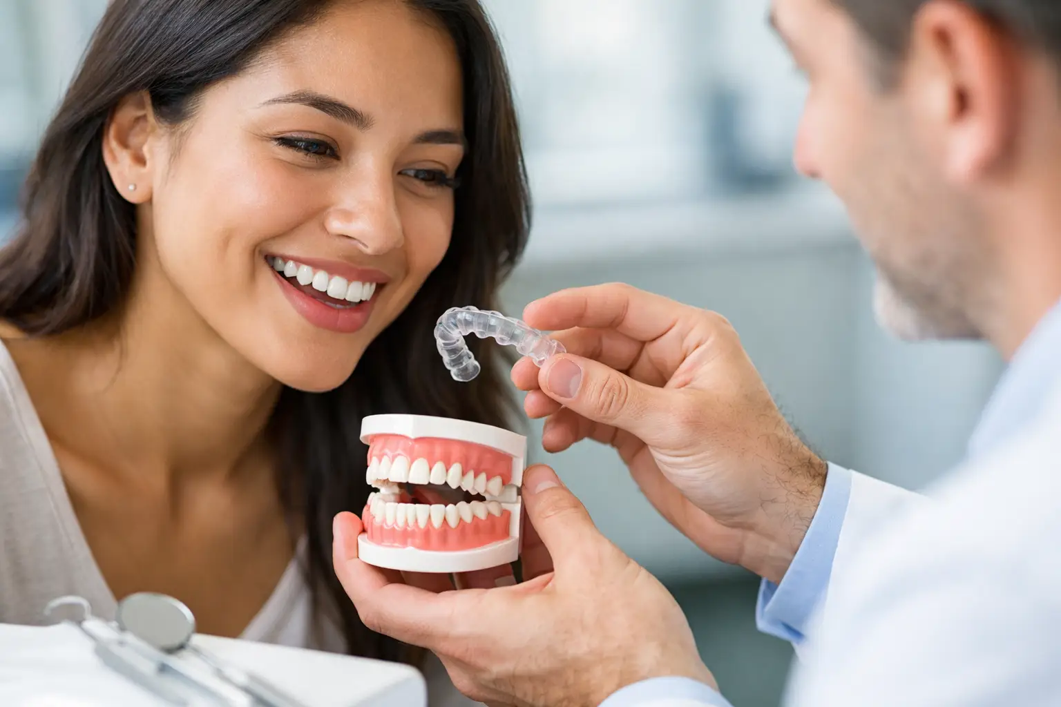 Cómo mejorar mordida sin brackets
