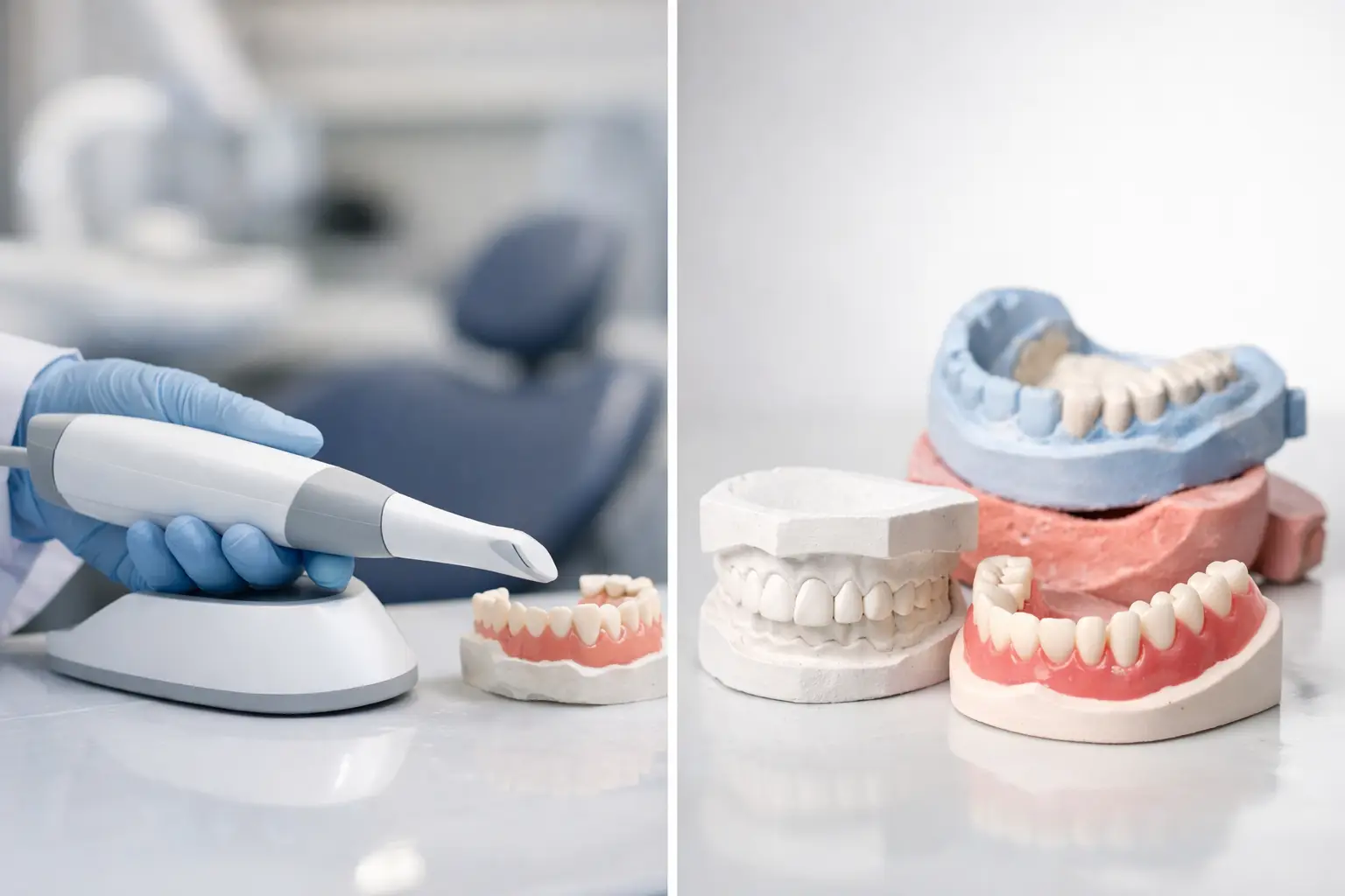 Escáner intraoral vs moldes dentales ¿cuál elegir?