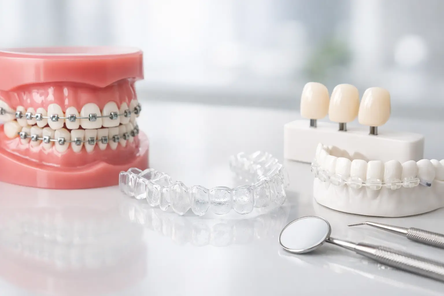 Mejores opciones de ortodoncia estética