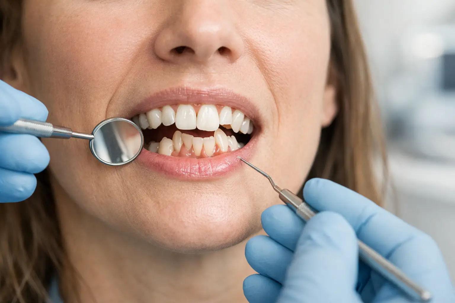 Por qué se tuercen los dientes en adultos